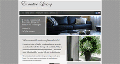 Desktop Screenshot of executiveliving.se